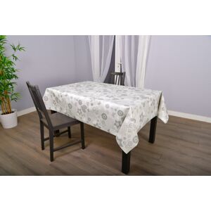 Tissu toile cirée Paco écru - Mondial Tissus Tissu toile cirée Paco écru - Mondial Tissus