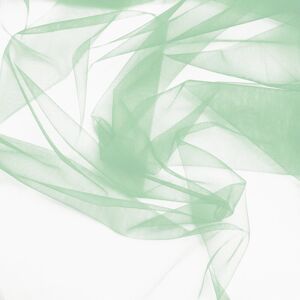 Tissu Tulle élastique grande largeur menthe - Mondial Tissus Tissu Tulle élastique grande largeur menthe - Mondial Tissus