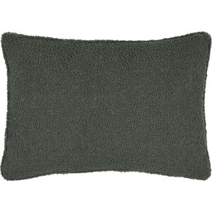 Coussin paddou bouclette kaki 40x60 - Mondial Tissus Coussin paddou bouclette kaki 40x60 - Mondial Tissus