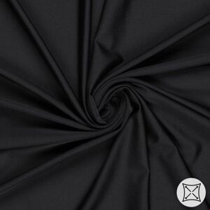 Tissu maillot de bain recyclé uni noir - Mondial Tissus Tissu maillot de bain recyclé uni noir - Mondial Tissus