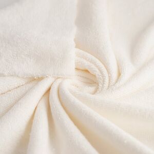 Tissu éponge bambou douce écru - Mondial Tissus Tissu éponge bambou douce écru - Mondial Tissus