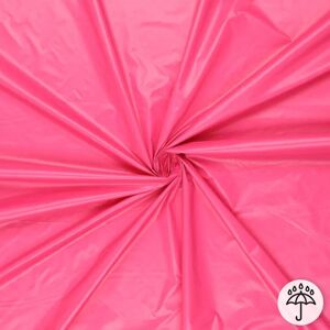 Tissu technique léger imperméable rose bonbon - Mondial Tissus Tissu technique léger imperméable rose bonbon - Mondial Tissus