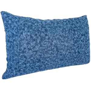 Housse de coussin lainage bleu marine - MT - Mondial Tissus Housse de coussin lainage bleu marine - MT - Mondial Tissus