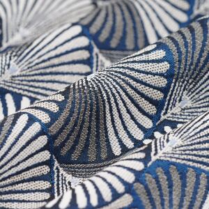Tissu jacquard Naïade céleste - MT - Mondial Tissus Tissu jacquard Naïade céleste - MT - Mondial Tissus