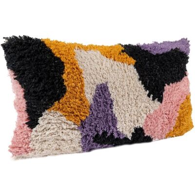 Housse de coussin tufting 30x50cm - MT - Mondial Tissus Housse de coussin tufting 30x50cm - MT - Mondial Tissus