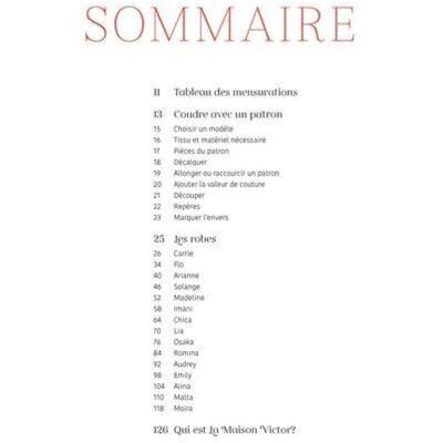 Livre Robes au top 15 modèles du xxs au xxl -5 feuilles de patrons incluses - Mondial Tissus Livre Robes au top 15 modèles du xxs au xxl -5 feuilles de patrons incluses - Mondial Tissus