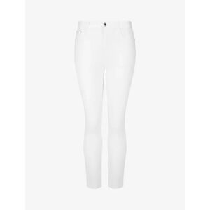 Stand-prive.com Jean grande taille coupe skinny taille standard Blanc