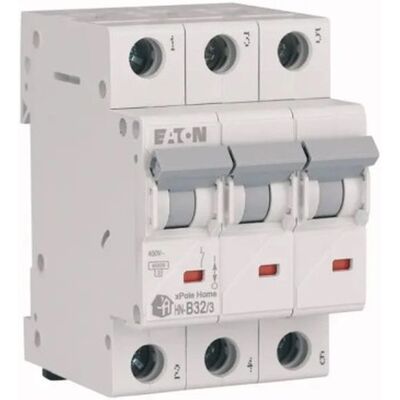 EATON Disjoncteur de surintensité B 32A 3P - Disjoncteur de surcharge EATON Disjoncteur de surintensité B 32A 3P - Disjoncteur de surcharge