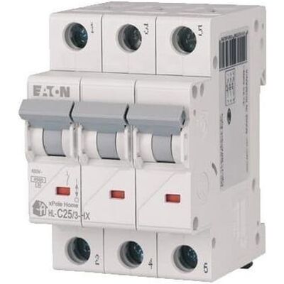 EATON Disjoncteur 25A 3p Protection contre surcharge EATON Disjoncteur 25A 3p Protection contre surcharge