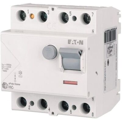 EATON Disjoncteur différentiel - 25A 6kA Type AC - HNC-25/4/003 EATON Disjoncteur différentiel - 25A 6kA Type AC - HNC-25/4/003