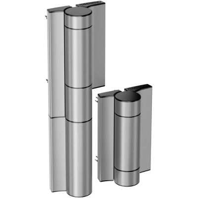 Locinox Mammoth HD – ferme-portail hydraulique avec charnière intégrée pour portails 200 kg, argenté Locinox Mammoth HD – ferme-portail hydraulique avec charnière intégrée pour portails 200 kg, argenté
