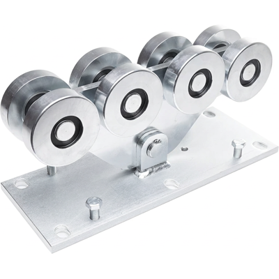 PSG Chariot 8 galets pour portails coulissants sur rail 6V.140 PSG Chariot 8 galets pour portails coulissants sur rail 6V.140