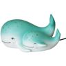 Veilleuse lumineuse House Of Disaster BABY AND MUM BABY WHALE-Lampe à poser LED baleines Résine H12.5cm Bleu Blanc