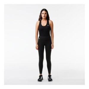 Lacoste pour femme. OF7382_031 Leggings Ultra-Dry noir (XS), Sport, Running, Polyester