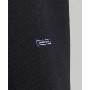 Superdry pour femme. W2011791A Sweat en coton biologique avec capuche et logo Core noir (L), Casuel, Manche longue