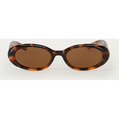 Lunettes de soleil ovales Jackie marron My Jewellery Marron One size fehomme Lunettes de soleil ovales Jackie marron My Jewellery Marron One size fehomme