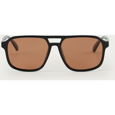 Lunettes de soleil rétro Rosie noires My Jewellery Noir One size fehomme Lunettes de soleil rétro Rosie noires My Jewellery Noir One size fehomme