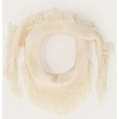 Écharpe triangulaire beige à franges My Jewellery Beige One size fehomme Écharpe triangulaire beige à franges My Jewellery Beige One size fehomme