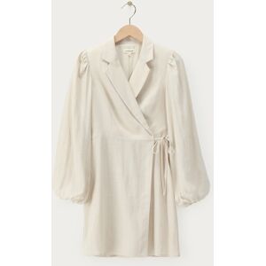 Robe blazer beige avec manches bouffantes et nœud My Jewellery Beige M fehomme Robe blazer beige avec manches bouffantes et nœud My Jewellery Beige M fehomme