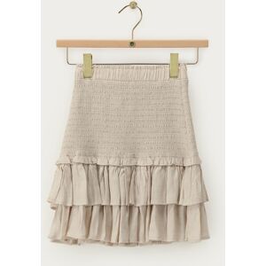 Jupe beige à smocks My Jewellery Beige XL fehomme Jupe beige à smocks My Jewellery Beige XL fehomme