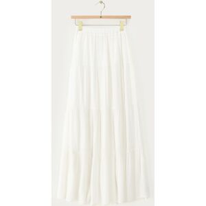 Jupe longue blanche My Jewellery Blanc XL fehomme Jupe longue blanche My Jewellery Blanc XL fehomme