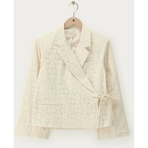 Blazer oversize en dentelle blanche My Jewellery Blanc L fehomme Blazer oversize en dentelle blanche My Jewellery Blanc L fehomme