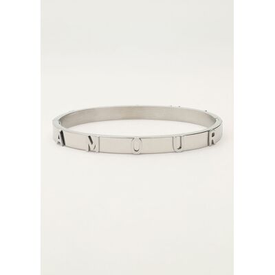 Bracelet jonc Bold amour My Jewellery Argenté One size fehomme Bracelet jonc Bold amour My Jewellery Argenté One size fehomme