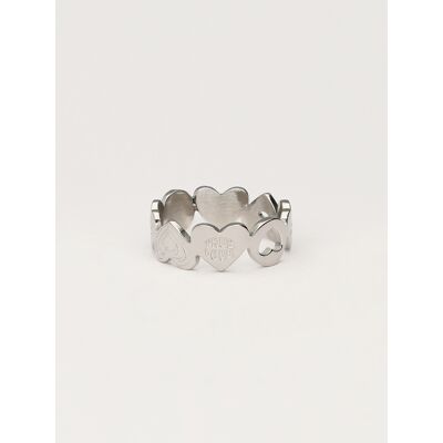 Bague Iconic maxi cœur My Jewellery Argenté 17 fehomme Bague Iconic maxi cœur My Jewellery Argenté 17 fehomme