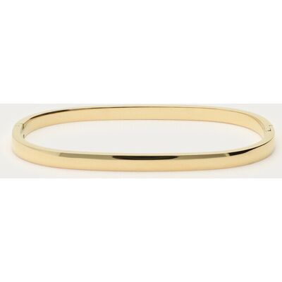 Bracelet jonc carré fin My Jewellery Argenté/Doré One size fehomme Bracelet jonc carré fin My Jewellery Argenté/Doré One size fehomme