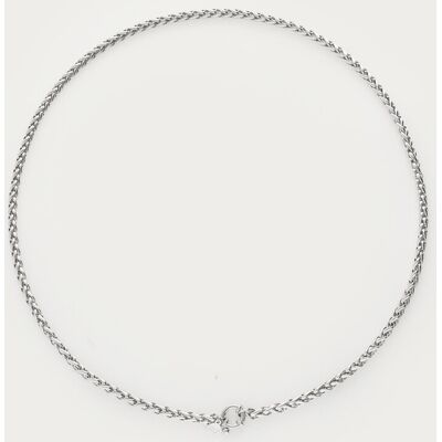 Collier à maillons basique avec fermoir My Jewellery Argenté One size fehomme Collier à maillons basique avec fermoir My Jewellery Argenté One size fehomme