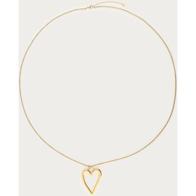 Sautoir avec cœur ouvert My Jewellery Doré One size fehomme Sautoir avec cœur ouvert My Jewellery Doré One size fehomme