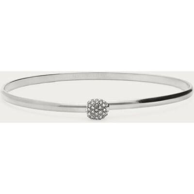 Bracelet jonc Love maxi strass My Jewellery Argenté One size fehomme Bracelet jonc Love maxi strass My Jewellery Argenté One size fehomme