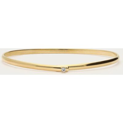 Bracelet jonc Love mini strass My Jewellery Doré One size fehomme Bracelet jonc Love mini strass My Jewellery Doré One size fehomme