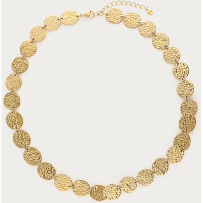 Collier avec pièces martelées My Jewellery Doré One size fehomme Collier avec pièces martelées My Jewellery Doré One size fehomme