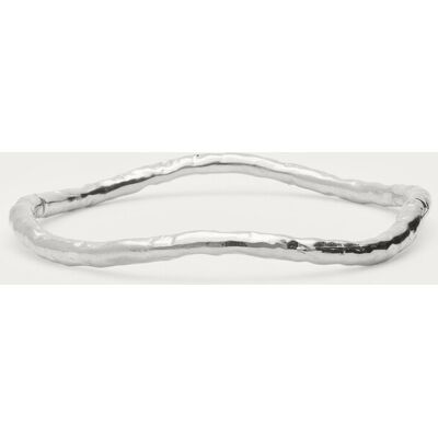 Bracelet jonc Nomads avec structure et forme abstraite My Jewellery Argenté One size fehomme Bracelet jonc Nomads avec structure et forme abstraite My Jewellery Argenté One size fehomme