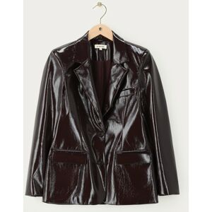 Blazer marron verni My Jewellery Marron S femme Blazer marron verni My Jewellery Marron S femme