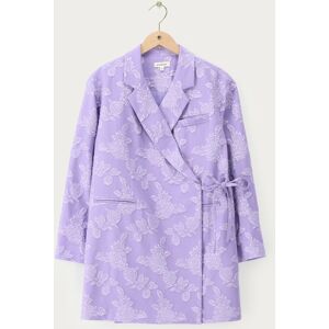 Robe blazer en jacquard oversize lilas avec nœud My Jewellery Violet clair M femme Robe blazer en jacquard oversize lilas avec nœud My Jewellery Violet clair M femme