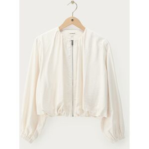 Top ballon blanc avec fermeture éclair My Jewellery Blanc XS femme Top ballon blanc avec fermeture éclair My Jewellery Blanc XS femme