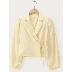 Blazer jaune avec nœud My Jewellery Jaune S femme Blazer jaune avec nœud My Jewellery Jaune S femme