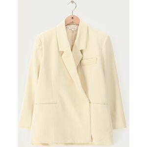 Blazer oversize jaune croisé My Jewellery Jaune S femme Blazer oversize jaune croisé My Jewellery Jaune S femme