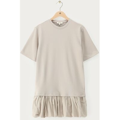 Robe t-shirt ballon beige My Jewellery Beige XS femme Robe t-shirt ballon beige My Jewellery Beige XS femme