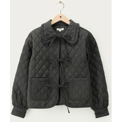 Veste grise avec nœuds My Jewellery Gris M femme Veste grise avec nœuds My Jewellery Gris M femme