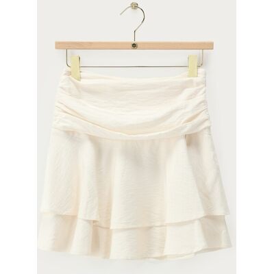 Jupe drapée blanche My Jewellery Blanc S femme Jupe drapée blanche My Jewellery Blanc S femme