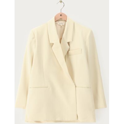 Blazer oversize jaune croisé My Jewellery Jaune L femme Blazer oversize jaune croisé My Jewellery Jaune L femme