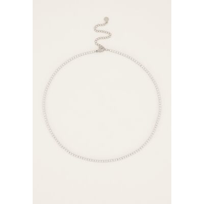 Collier MOOD avec cristaux transparents My Jewellery Argenté/Doré S femme Collier MOOD avec cristaux transparents My Jewellery Argenté/Doré S femme
