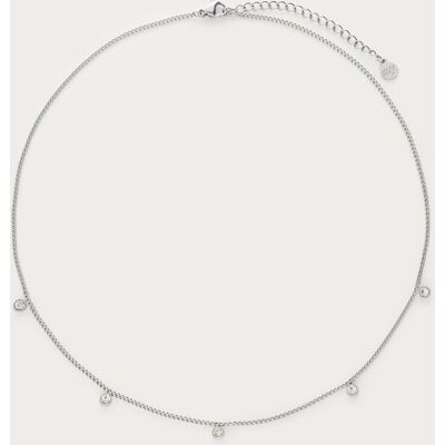 Collier à cinq strass My Jewellery Argenté/Doré S femme Collier à cinq strass My Jewellery Argenté/Doré S femme