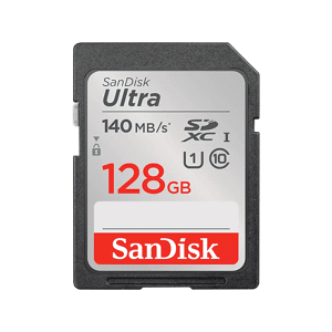 SanDisk Carte Mémoire Sdxc Ultra 128 Gb Class 10 Uhs-i (sdsdunb-128g-gn6in)