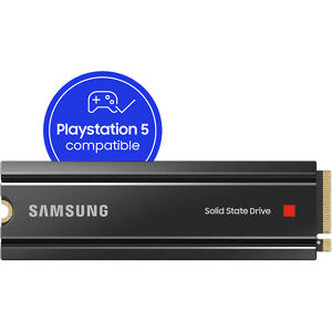Samsung Disque Dur Ssd Interne 1 Tb 980 Pro Pcie 4.0 Nvme M.2 Heatsink (mz-v8p1t0cw)