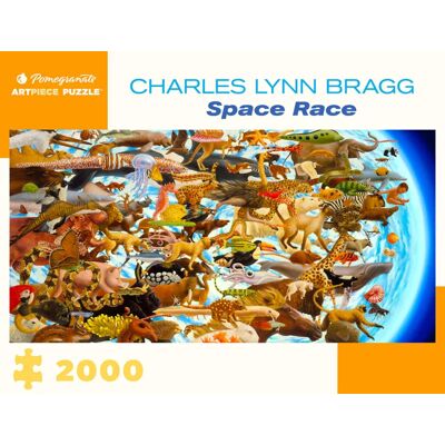 Pomegranate Puzzle Charles Lynn Bragg - Space Race - 2000 pièces Pomegranate Puzzle Charles Lynn Bragg - Space Race - 2000 pièces