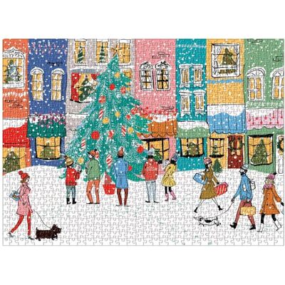 Galison Puzzle Chanteurs de Noël - Puzzle de 1000 Pièces en Boîte Carré - 1000 pièces Galison Puzzle Chanteurs de Noël - Puzzle de 1000 Pièces en Boîte Carré - 1000 pièces